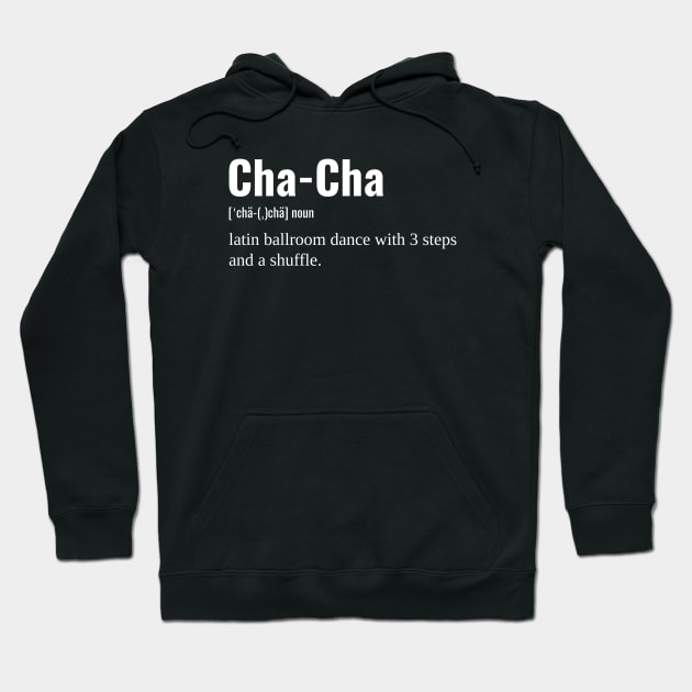 Cha-Cha Definition Hoodie by Simple Life Designs